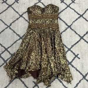 ENTICE evening - strapless mini dress